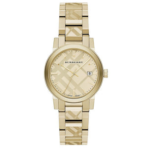 Burberry BU9145 The City Gold - Tone Women's Watch - WATCH & WATCH