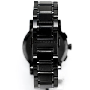 Burberry BU9365 Chronograph The City Gun Metal Men's Watch - WATCH & WATCH