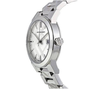 Burberry BU9750 City Chronograph Silver Dial Stainless Steel Women's Watch - WATCH & WATCH