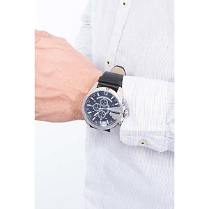 Diesel DZ4423 Mega Chief Navy Blue Dial Chronograph Men's Watch - WATCH & WATCH