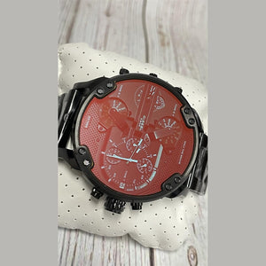 Diesel DZ7395 Mr Daddy 2.0 Black Stainless Steel Men's Watch - WATCH & WATCH