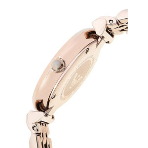 Emporio Armani AR11059 Ladies Watch T - Bar Gianni Rose Gold - WATCH & WATCH