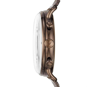 Emporio Armani AR11169 Brown Mesh Chronograph Men's Watch - WATCH & WATCH