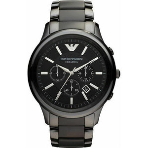 Emporio Armani AR1451 Renato Ceramica Men's Watch - WATCH & WATCH