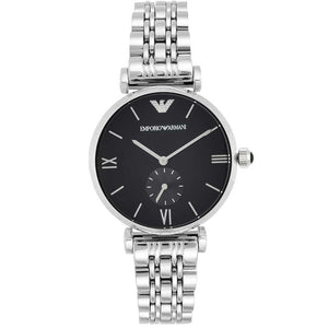 Emporio Armani AR1676 Black Dial Men's Watch - WATCH & WATCH