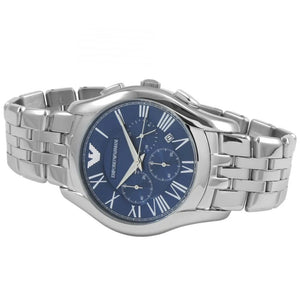 Emporio Armani AR1787 Blue Chronograph Dial Men's Watch - WATCH & WATCH