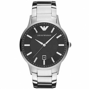 Emporio Armani AR2457 Men's Renato Watch Black - WATCH & WATCH