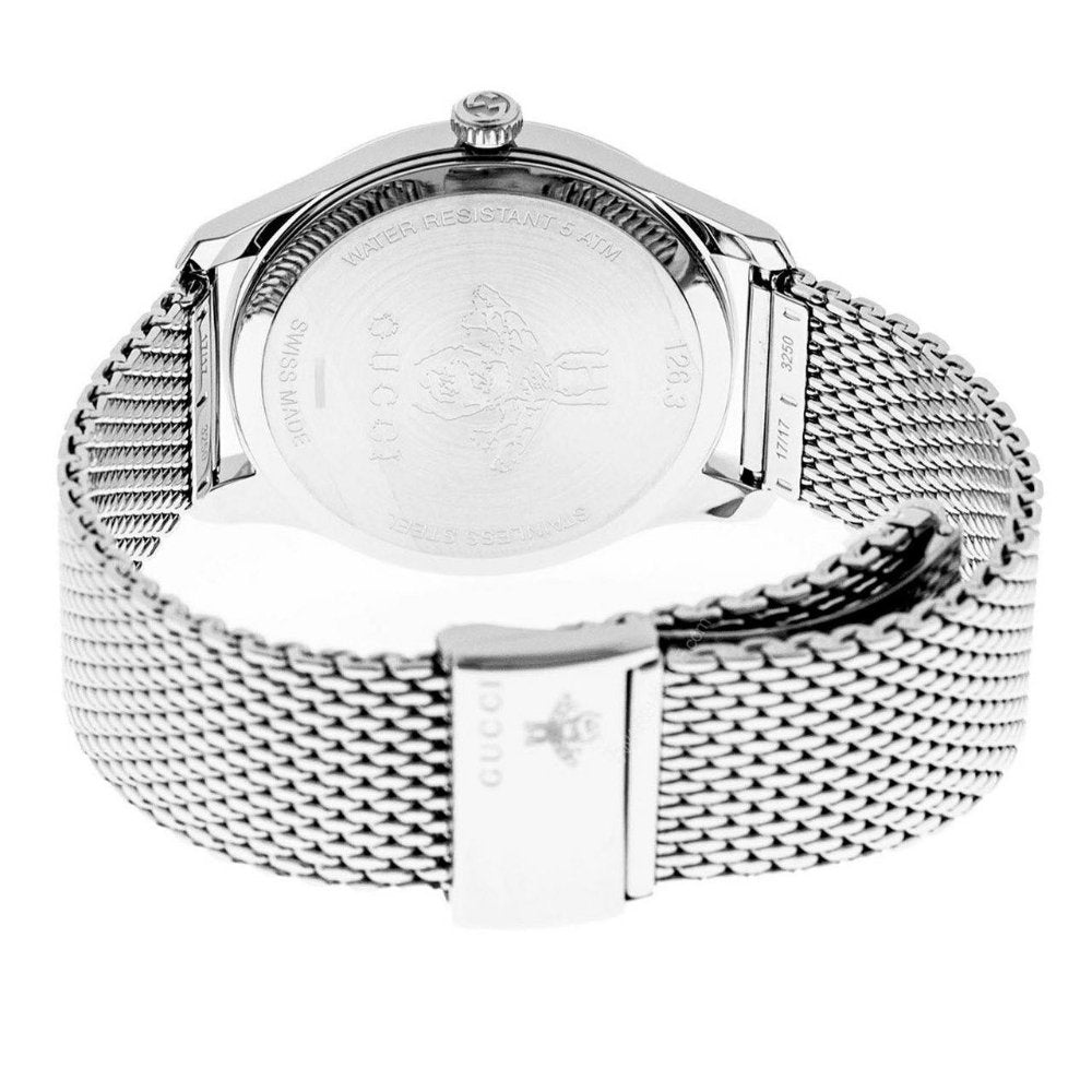 Gucci YA126328 G - Timeless Blue Dial Men's Watch - WATCH & WATCH