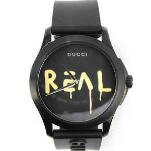 Gucci YA1264017 G - Timeless Black Dial Men's Watch - WATCH & WATCH