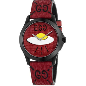 Gucci YA1264023 G - Timeless UFO Red Dial Men's Watch - WATCH & WATCH