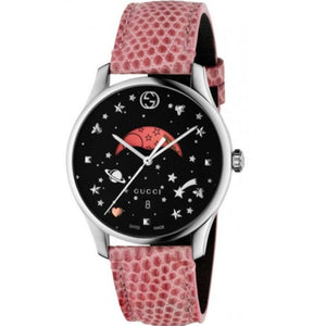 Gucci YA1264046 G - Timeless Moonphase Black Dial Ladies Watch - WATCH & WATCH