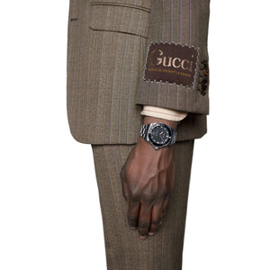 Gucci YA136301B Dive 40mm Silver Matte Black Men's Watch - WATCH & WATCH