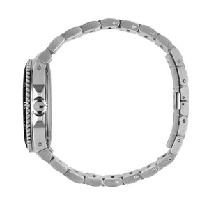 Gucci YA136301B Dive 40mm Silver Matte Black Men's Watch - WATCH & WATCH