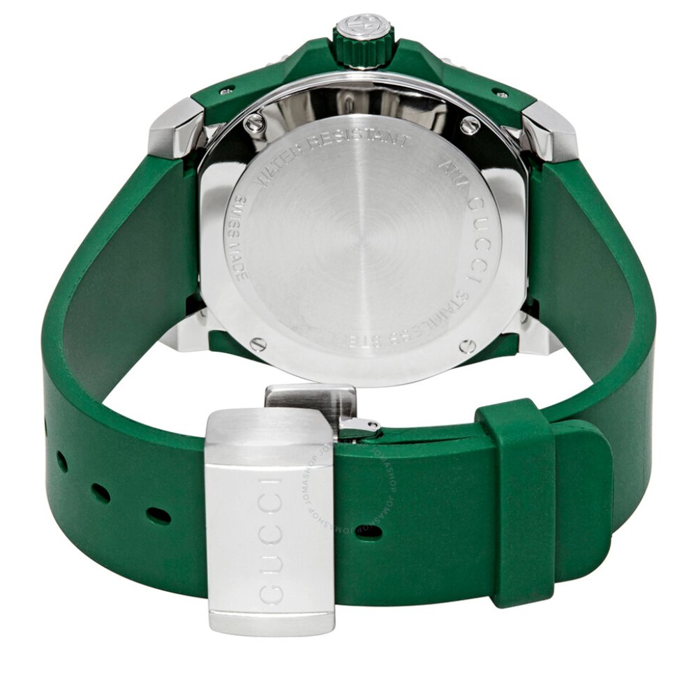 Gucci YA136316 Dive Green Tiger Head Dial Men's Watch - WATCH & WATCH