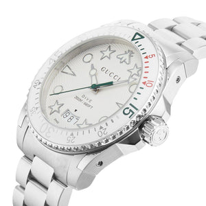 Gucci YA136336 Unisex Dive Stainless Steel Watch - WATCH & WATCH