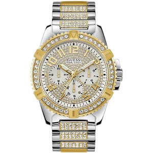 Guess W0799G4 Gold Tone Frontier Men's Watch - WATCH & WATCH