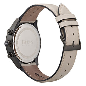 Hugo Boss 1513562 Grand Prix Black Ion Plated Chrono Men's Watch - WATCH & WATCH