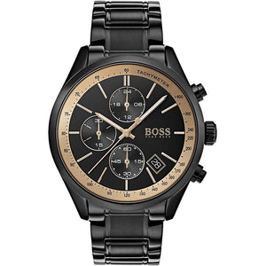 Hugo Boss 1513578 Grand Prix Black Men's Watch - WATCH & WATCH