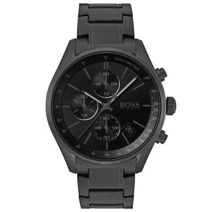 Hugo Boss 1513676 Mens Chronograph Quartz Watch with Stainless Steel Strap - WATCH & WATCH