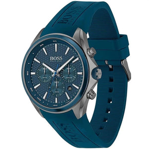 Hugo Boss 1513859 Distinct Blue Dial Chronograph Men's Watch - WATCH & WATCH