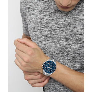 Hugo Boss 1513907 Admiral Chronograph Blue Dial Men's Watch - WATCH & WATCH