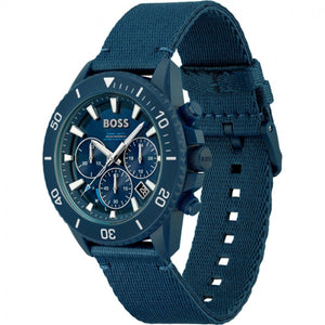 Hugo Boss 1513919 Admiral Blue Chronograph Men's Watch - WATCH & WATCH