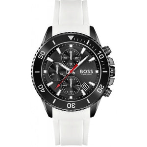 Hugo Boss 1513966 Admiral Black Chronograph Men's Watch - WATCH & WATCH