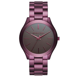 Michael Kors MK3551 Plum Tone Slim Runway Women's Watch - WATCH & WATCH