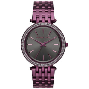 Michael Kors MK3554 Darci Gunmetal Dial Ladies Watch - WATCH & WATCH