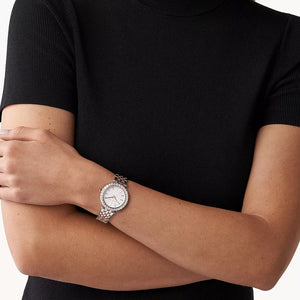 Michael Kors MK4515 MINI DARCI Two - Tone Ladies Watch - WATCH & WATCH