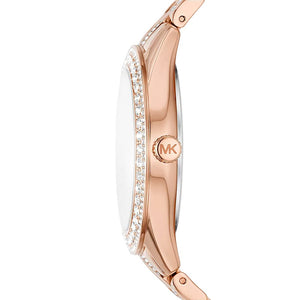 Michael Kors MK4710 Harlowe Rose Gold - Tone Ladies Watch - WATCH & WATCH