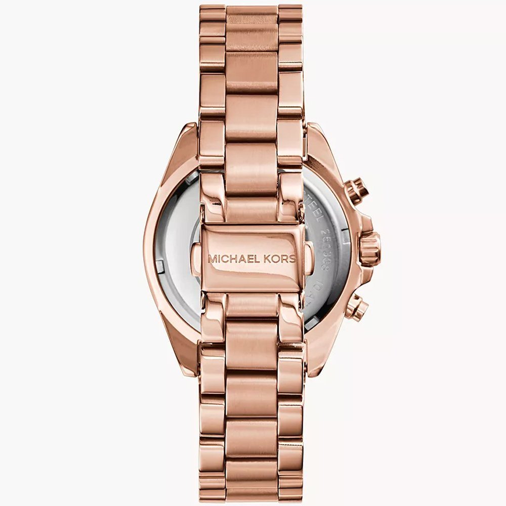 Michael Kors MK5799 Rose Gold Bradshaw Ladies Watch - WATCH & WATCH