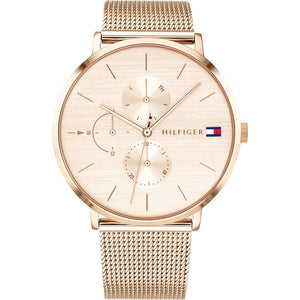 Tommy Hilfiger 1781944 Rose Gold Jenna Ladies Watch - WATCH & WATCH