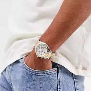 Tommy Hilfiger 1791226 Hudson Two Tone Men's Watch - WATCH & WATCH