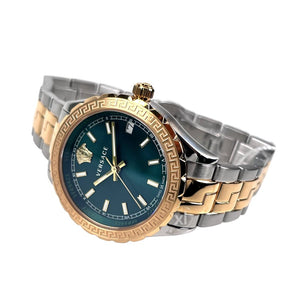 Versace V12050016 Hellenyium Two - Tone Green Ladies Watch - WATCH & WATCH
