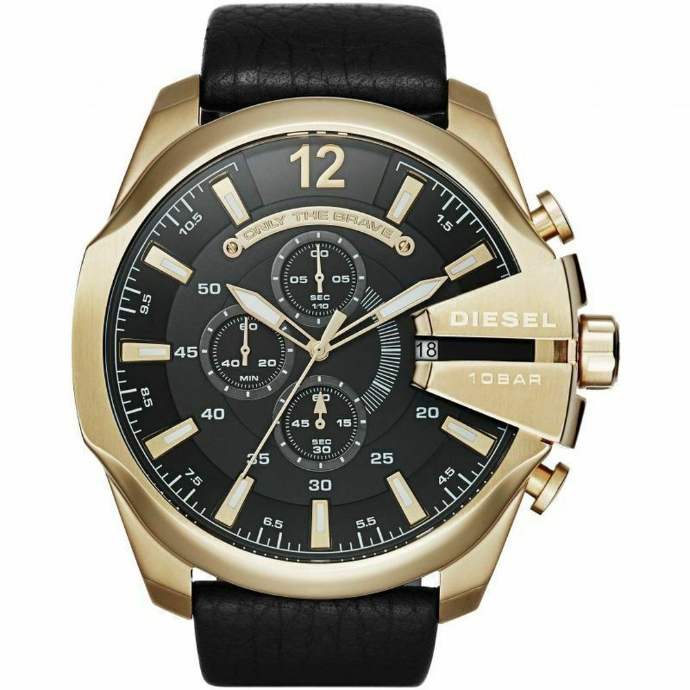 Diesel DZ4344 Mens Diesel Mega Chief Chronograph Watch - WATCH & WATCH