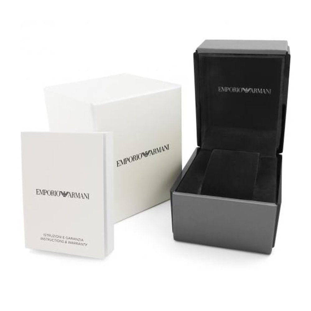 Ar1452 Emporio Armani AR1452 Men's Chronograph Watch Ceramica Black – Watches ...