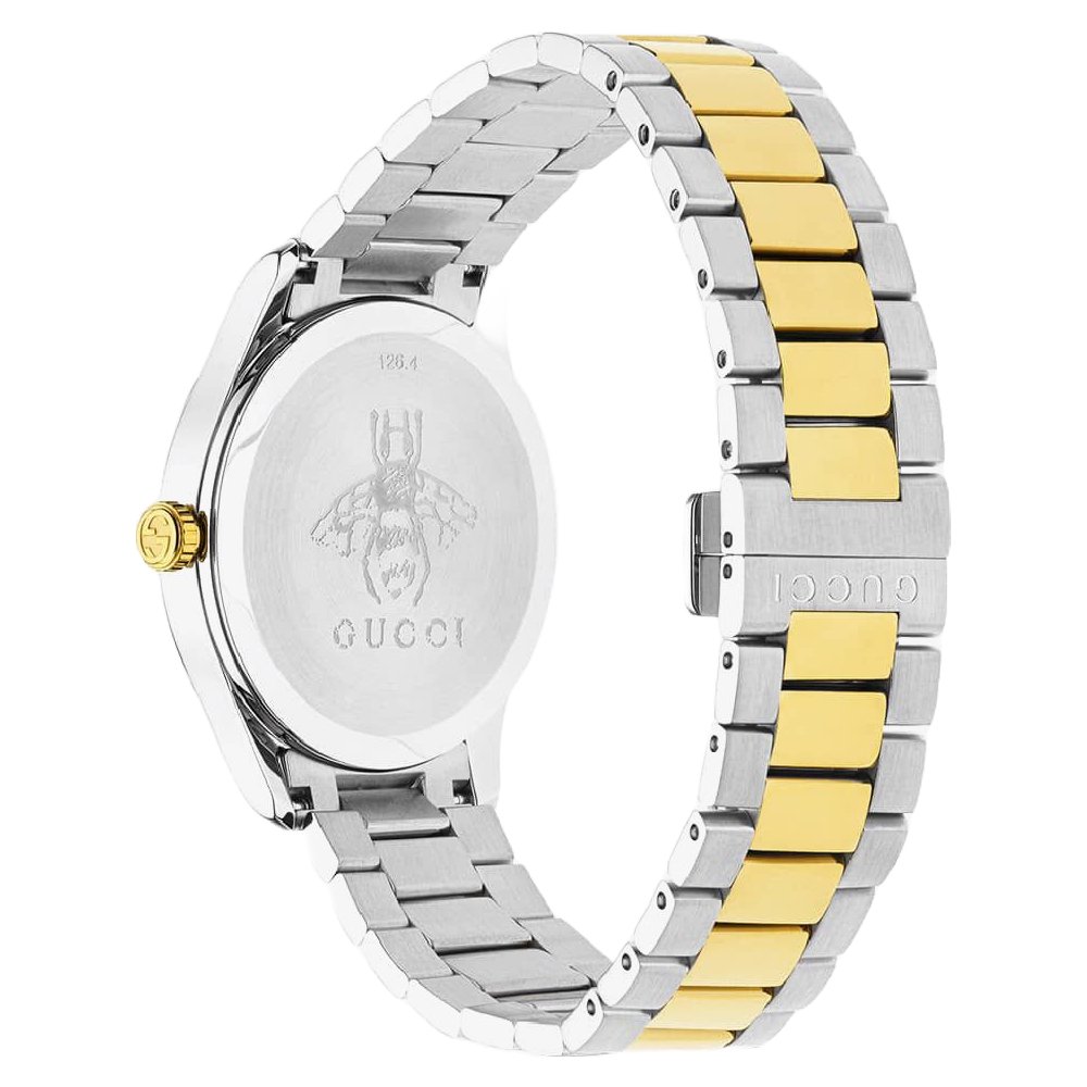Gucci YA1264075 G-Timeless Two-Tone Men's Watch - WATCH & WATCH