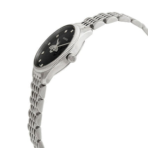 Gucci YA1265020 G - Timeless Black Dial with Bee Ladies Watch - WATCH & WATCH