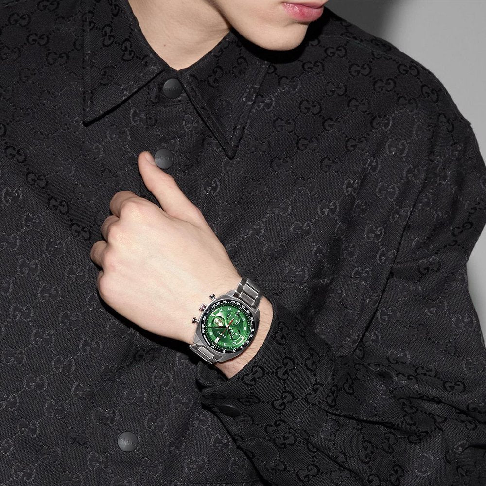 GUCCI YA142318 Interlocking Quartz 41mm Men's Watch - WATCH