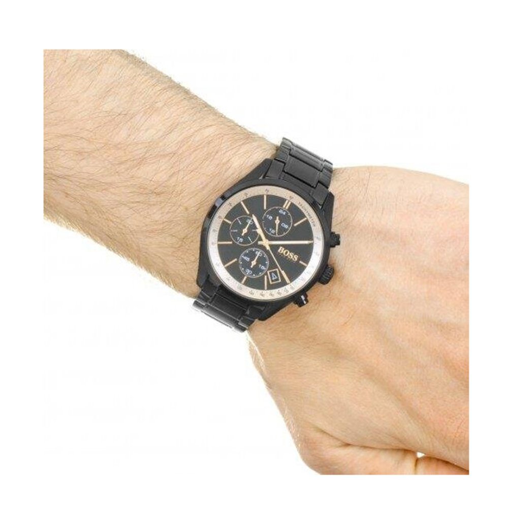 Hugo Boss 1513578 Grand Prix Black Men's Watch - WATCH & WATCH
