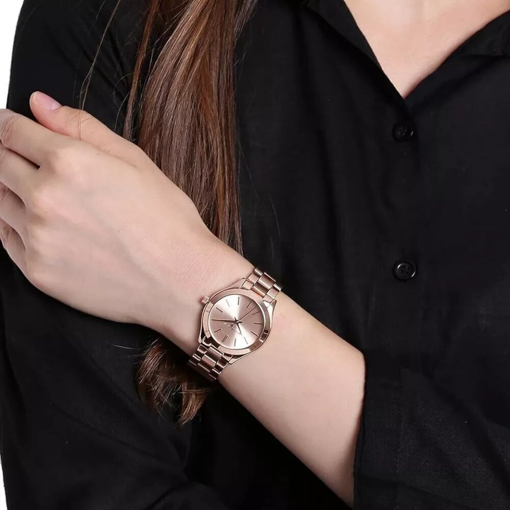 Michael Kors MK3513 Mini Slim Runway Ladies Watch - WATCH & WATCH