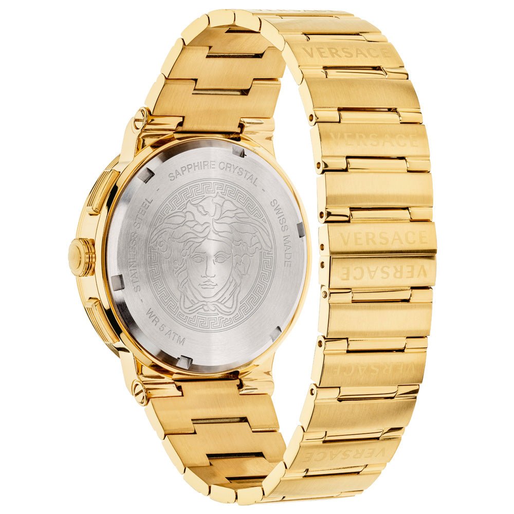 Versace VEZ900421 Men's Greca Logo Chrono Watch - WATCH & WATCH